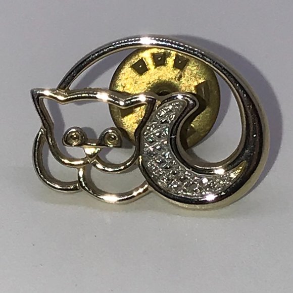 Vintage Avon Cat Pin - Picture 1 of 3